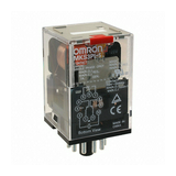 Általános célú relé 10A 3-v dugaszolós 230VAC monostabil MKS3PI-5 AC230 OMRON